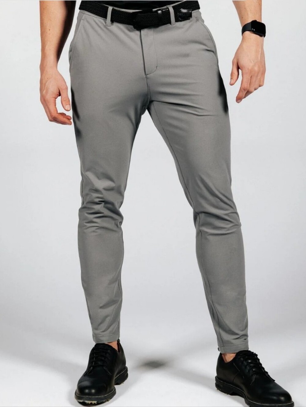 Primo Golf Ash Gray Traditional Pants Men's 30X30 Slim Straight